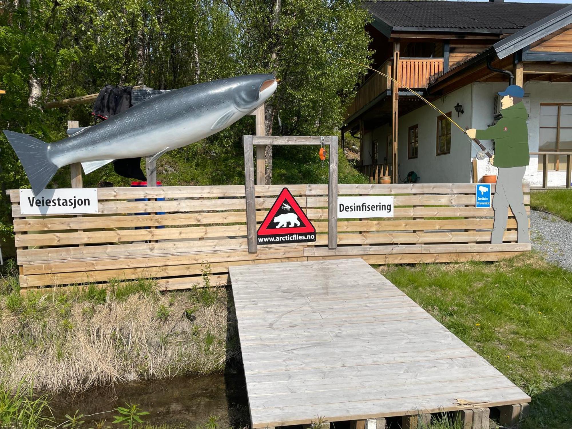 Ferienwohnung Skaidi Logde- Near Salomon River And Golf Course Hammerfest Exterior foto